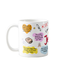 Tasse 'Lebe jeden Tag mit Jesus'