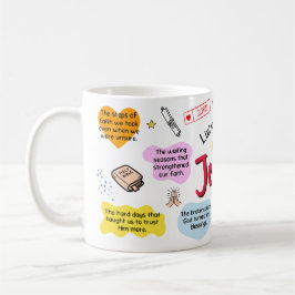 Tasse 'Lebe jeden Tag mit Jesus'