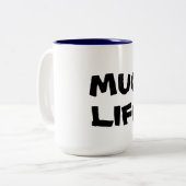 Tasse Leben Kaffee Tasse Design whimsisisch chic l (Vorderseite Links)