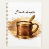 Tasse l'encre du matin planer (Vorderseite)