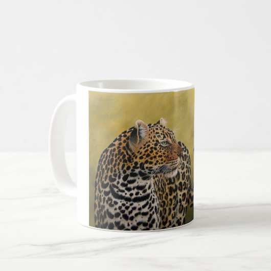 Tasse Leopard (Vorderseite Links)