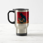 Tasse: Les Chats von Theophile Steinlen Reisebecher (Links)