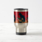 Tasse: Les Chats von Theophile Steinlen Reisebecher (Mittel)