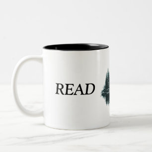 Tasse "Lesen um zu entfliehen" - Berge