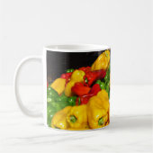 Tasse - leuchtend farbige Vegitables (Links)