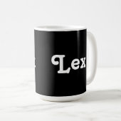 Tasse Lex (VorderseiteRechts)