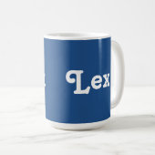 Tasse Lex (VorderseiteRechts)