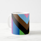 Tasse - LGBTQIA+-Flagge (Vorderseite Links)
