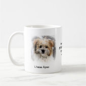 Tasse Lhasas Apso - mit zwei Bildern und einem (Links)