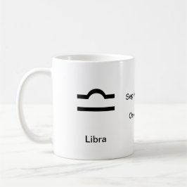 Tasse - Libra-Glyphe
