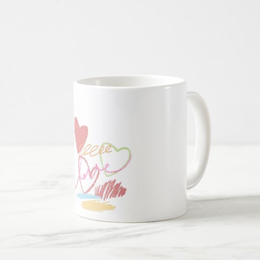Tasse Liebe (VorderseiteRechts)