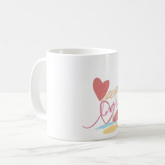 Tasse Liebe (Vorderseite Links)