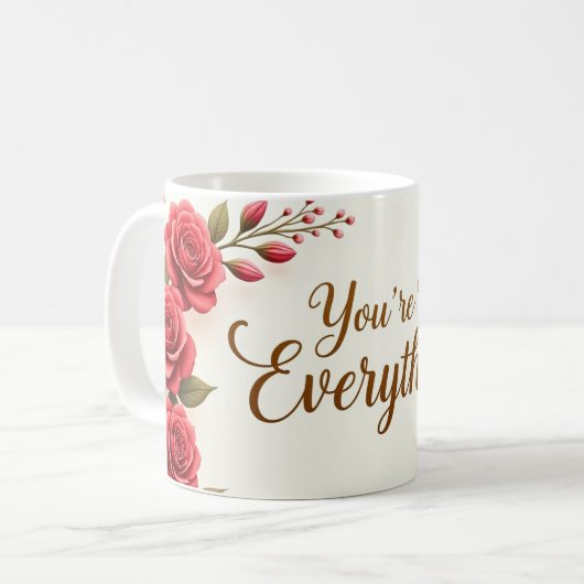 Tasse Liebe (Vorderseite Links)