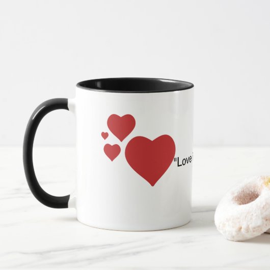 Tasse Liebe (Mit Donut)