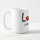 Tasse/Liebe ändert alles Kaffeetasse (Links)