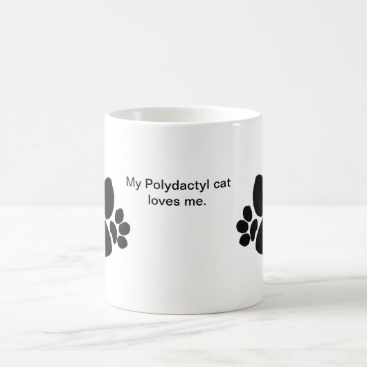 Tasse - Liebe aus Polydactyl Cat (Mittel)