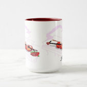 Tasse: Liebe der Musik Tasse (Zentrum)