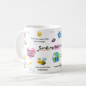 Tasse 'Liebe heute senden' (Vorderseite Links)
