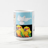 Tasse: Liebe von Vögeln Kaffeetasse (Mittel)