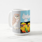Tasse: Liebe von Vögeln Kaffeetasse (Vorderseite Links)