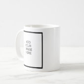 Tasse Liebe Vorlage hinzufügen  Text + Foto-Bild (Vorderseite Links)