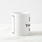 Tasse Liebe Vorlage hinzufügen  Text + Foto-Bild (Mittel)