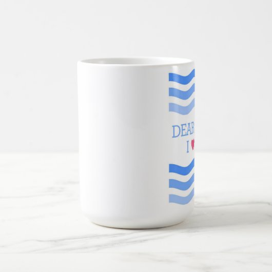 Tasse "lieben Ocean" (Mittel)
