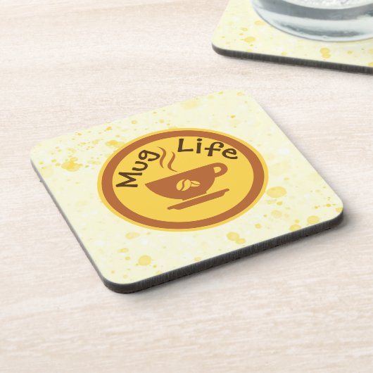 Tasse Life Beverage Coaster Getränkeuntersetzer (Linke Seite)