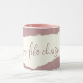 Tasse Life entscheidet mich - Tasse (Zentrum)