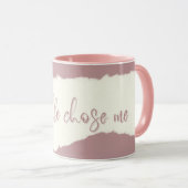 Tasse Life entscheidet mich - Tasse (VorderseiteRechts)