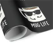 Tasse Life Funny Mug Puff Geschenkpapier (Rolleneckpunkt)