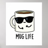 Tasse Life Funny Mug Puff Poster (Vorne)