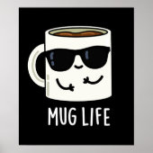 Tasse Life Funny Mug Puff Poster (Vorne)