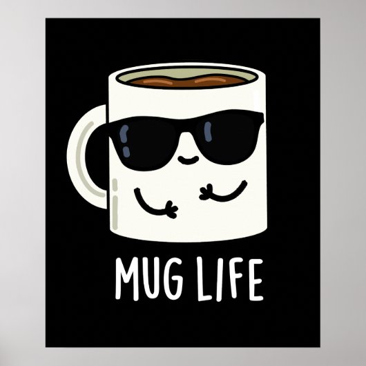 Tasse Life Funny Mug Puff Poster (Vorne)