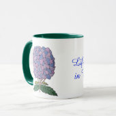 Tasse 'Life is Better in Nantucket Hydrangea' (Vorderseite Links)