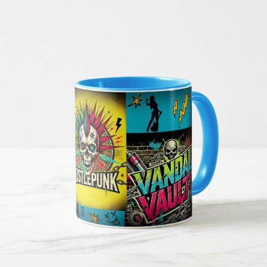 Tasse Life: Punk Edition (VorderseiteRechts)