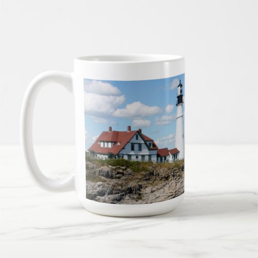 Tasse Lighthouse-Szene von Jo Images (Links)