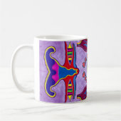 Tasse lila Drache (Links)