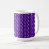 Tasse Lila Glitzer (VorderseiteRechts)