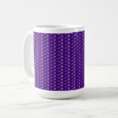Tasse Lila Glitzer (Vorderseite Links)