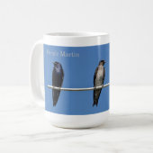 Tasse, lila Martin Kaffeetasse (Vorderseite Links)