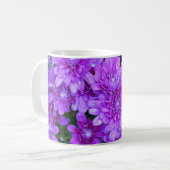 Tasse lila Mums (Vorderseite Links)