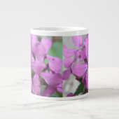 Tasse lila Wildblumen (Vorderseite)