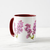Tasse - Lilac-Blüten (Vorderseite Links)