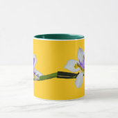 Tasse - Lilienpaar auf Gelb (Zentrum)