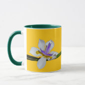 Tasse - Lilienpaar auf Gelb (Links)