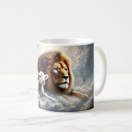 Tasse Lion und Lamb (VorderseiteRechts)
