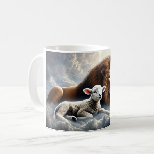 Tasse Lion und Lamb (Vorderseite Links)