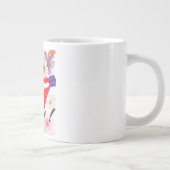Tasse: Lippen und Blume Jumbo-Tasse (Rechts)