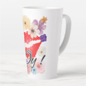 Tasse: Lippen und Blume Milchtasse (Rechte Ecke)
